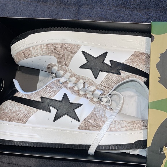 Bapesta 2023 snake skin white - Picture 5 of 8